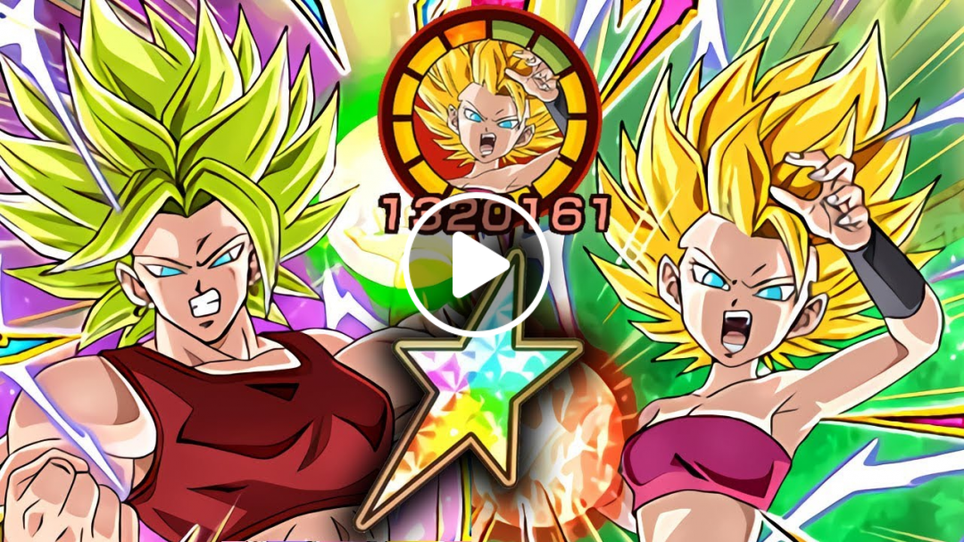 100% F2P STR TUR SSJ2 CAULIFLA & INT TUR SSJ2 KALE SHOWCASE! Dragon Ball Z Dokkan Battle
