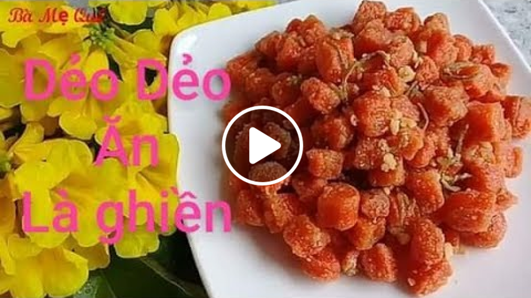 Mứt cà rốt dẻo ngon dễ làm ..
