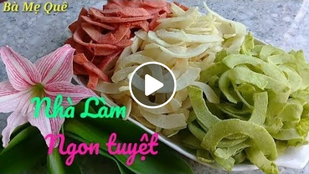 Cách làm MỨT DỪA tại nhà NGON TUYỆT