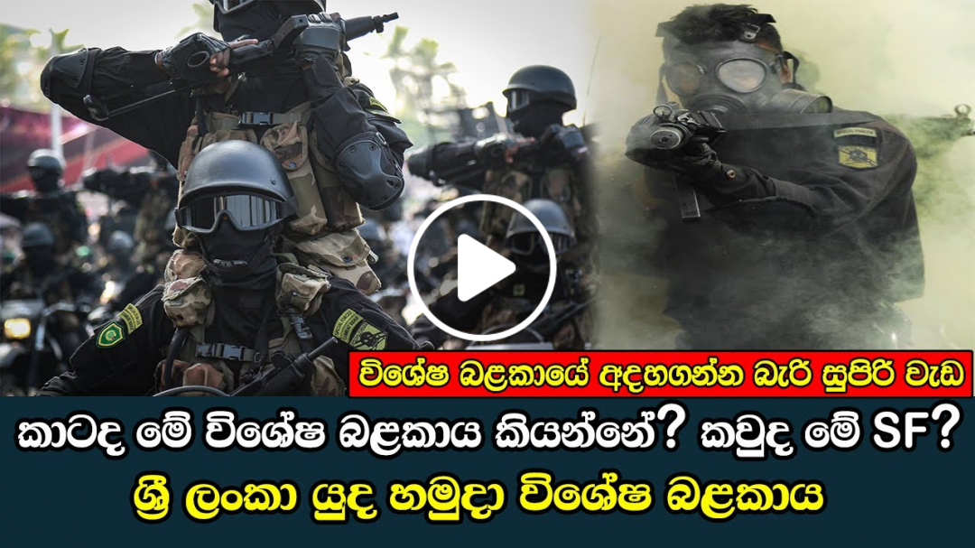කාටද මේ විශේෂ බළකාය කියන්නේ ? | කවුද මේ SF ? | Sri Lanka Army Special Forces Regiment
