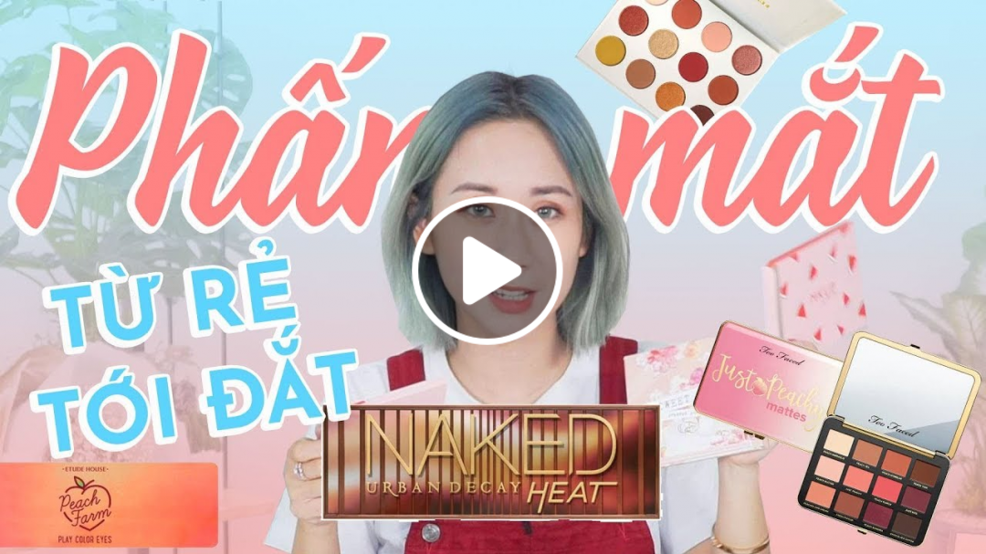 PHẤN MẮT GIÁ HỌC SINH ĐẾN ĐẮT TIỀN ( TOO FACED, COLOR POP, MKUP, NAKED PALETTE) HƯƠNG WITCH